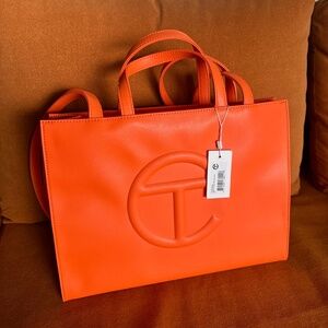 Medium Orange Telfar Shopper